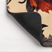 Baroque Maple Leaves Pattern Muismat (Hoek)