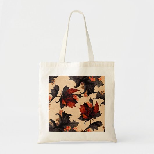 Baroque Maple Leaves Pattern Tote Bag (Voorkant)