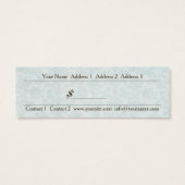 Baroque Ornamental - Merchandise Price Label Mini Visitekaartjes (Achterkant)