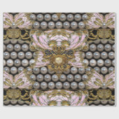 Baroque Pearly Elegant Romantic Cadeaupapier (Vlak)