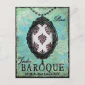 Baroque Pendant ~ Briefkaart (Voorkant)