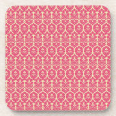  Baroque Red Wallpaper Onderzetter (Voorkant)