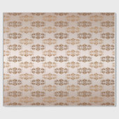 Baroque Retro Patroon Cadeaupapier (Vlak)