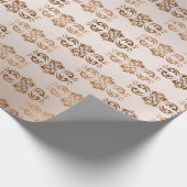 Baroque Retro Patroon Cadeaupapier (Hoek)