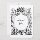 Baroque Rococo Hartelijk dank voor Sjabloon credit (Voorkant)