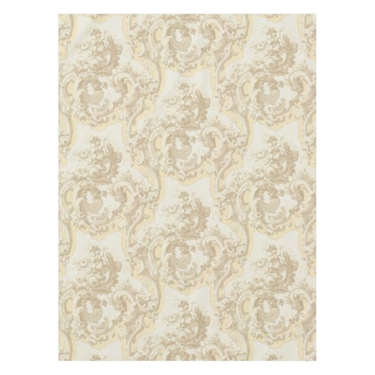   Baroque Rococo Louis XV Pattern Tafelkleed (Voorkant)