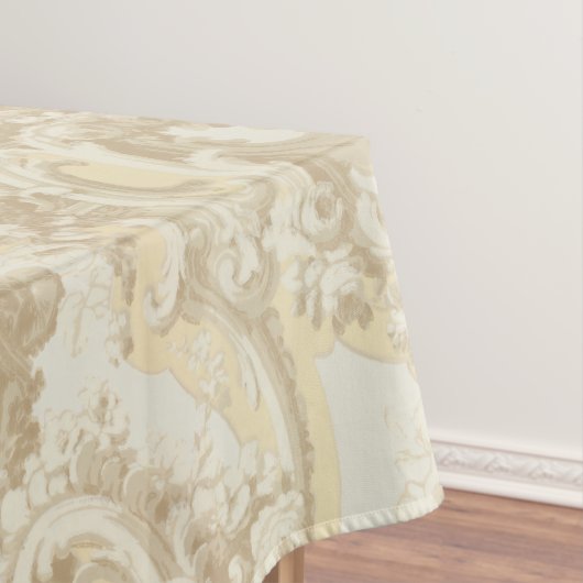   Baroque Rococo Louis XV Pattern Tafelkleed (Voorbeeld)