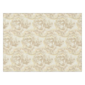   Baroque Rococo Louis XV Pattern Tafelkleed (Voorkant (Horizontaal))