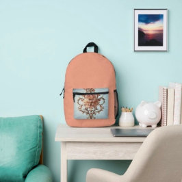 Baroque Rose Bedrukte Rugzak