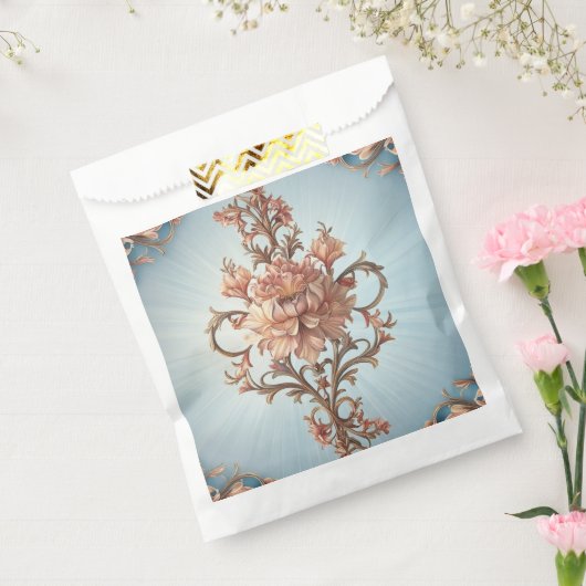 Baroque Rose   Favour Bag Bedankzakje (Gezegeld)