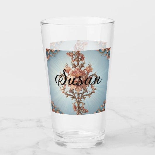 Baroque Rose Glas (Voorkant)