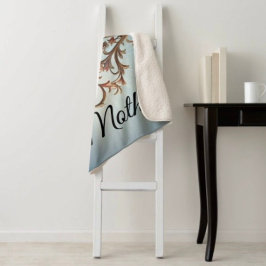 Baroque Rose Sherpa Deken