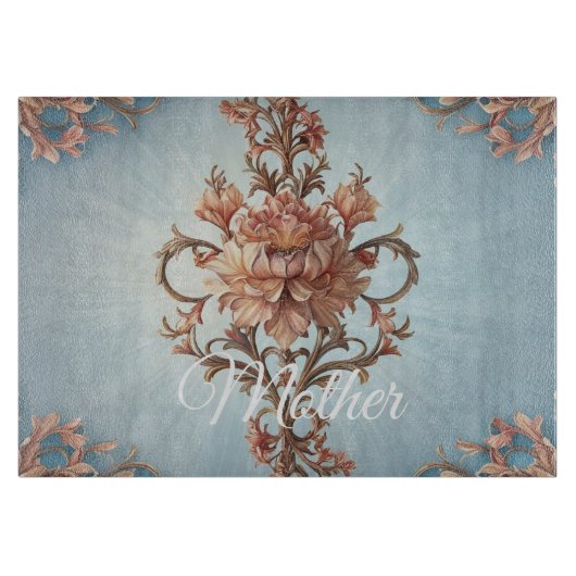 Baroque Rose  Snijplank (Voorkant)