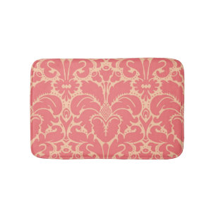 Baroque stijl demask achtergrond badmat