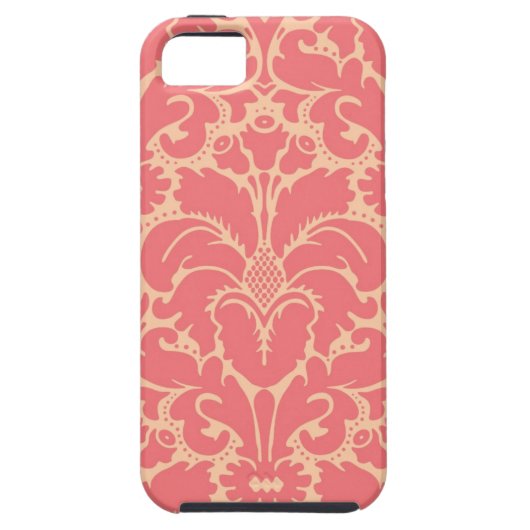 Baroque stijl demask achtergrond Case-Mate iPhone case (Achterkant)
