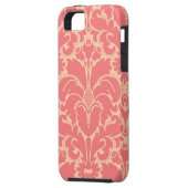 Baroque stijl demask achtergrond Case-Mate iPhone case (Achterkant Links)