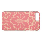 Baroque stijl demask achtergrond Case-Mate iPhone case (Achterkant (Horizontaal))