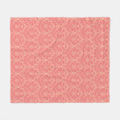 Baroque stijl demask achtergrond fleece deken (Voorkant (Horizontaal))