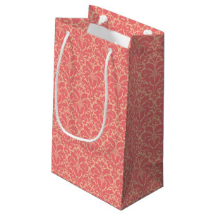 Baroque stijl demask achtergrond klein cadeauzakje