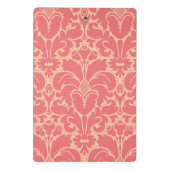 Baroque stijl demask achtergrond mini klembord (Achterkant)