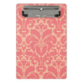 Baroque stijl demask achtergrond mini klembord (Voorkant)