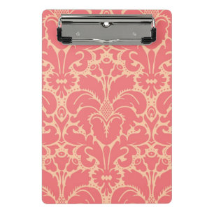 Baroque stijl demask achtergrond mini klembord