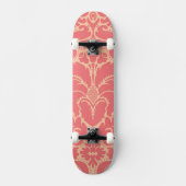 Baroque stijl demask achtergrond persoonlijk skateboard (Voorkant)