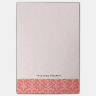 Baroque stijl demask achtergrond post-it® notes