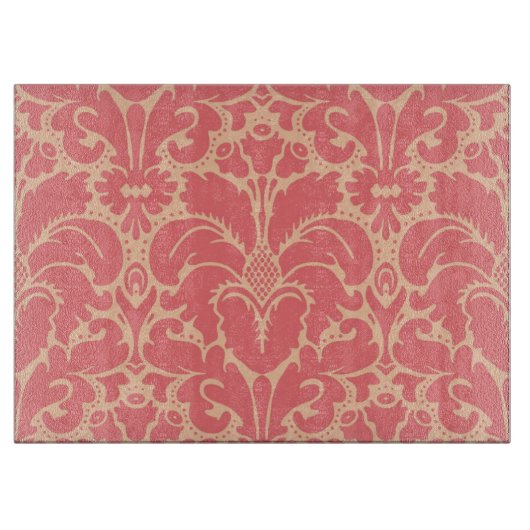 Baroque stijl demask achtergrond snijplank (Voorkant)