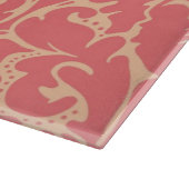 Baroque stijl demask achtergrond snijplank (Hoek)