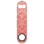 Baroque stijl demask achtergrond speed flessenopener (Achterkant)