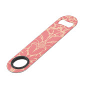 Baroque stijl demask achtergrond speed flessenopener (Achterkant Gekanteld)