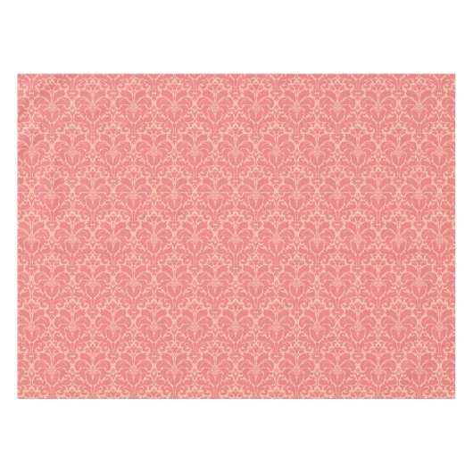 Baroque stijl demask achtergrond tafelkleed (Voorkant (Horizontaal))