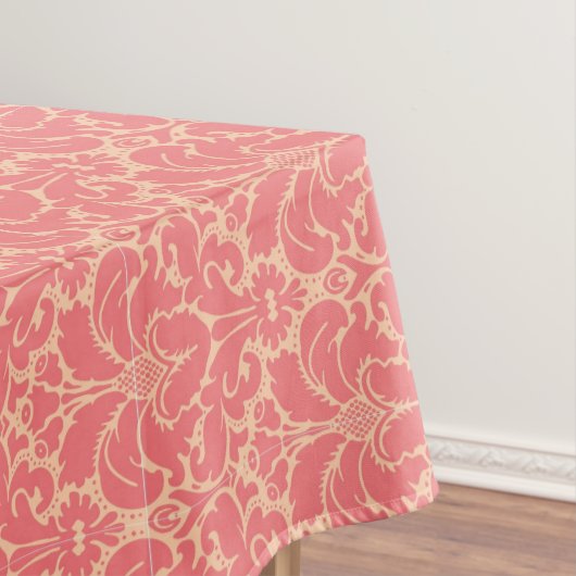 Baroque stijl demask achtergrond tafelkleed (Voorbeeld)