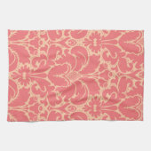 Baroque stijl demask achtergrond theedoek (Horizontaal)