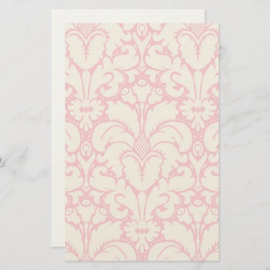 Baroque stijl demask background 2 briefpapier (Voorkant / Achterkant)