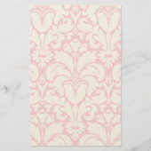 Baroque stijl demask background 2 briefpapier (Voorkant)