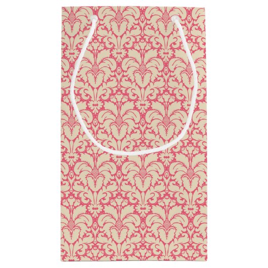 Baroque stijl demask background 2 klein cadeauzakje (Achterkant)