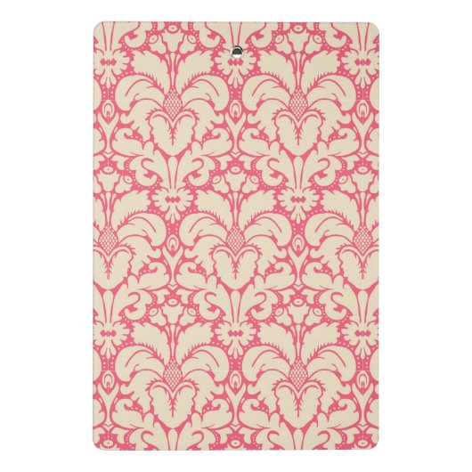 Baroque stijl demask background 2 mini klembord (Achterkant)