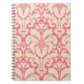Baroque stijl demask background 2 notitieboek (Voorkant)