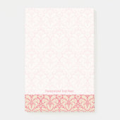 Baroque stijl demask background 2 post-it® notes (Voorkant)