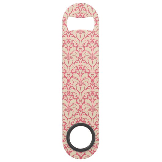 Baroque stijl demask background 2 speed flessenopener (Voorkant)