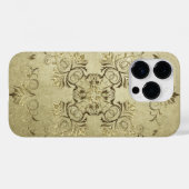 Baroque style grunge texture. Case-Mate iPhone case (Achterkant (horizontaal))