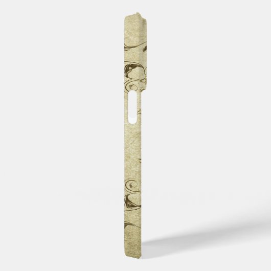 Baroque style grunge texture. Case-Mate iPhone case (Achterkant / Rechts)