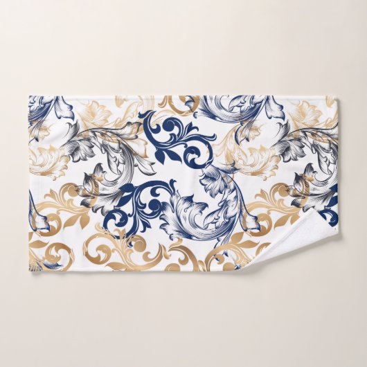 Baroque-Style Retro Classic Pattern  Bad Handdoek (Handdoek)