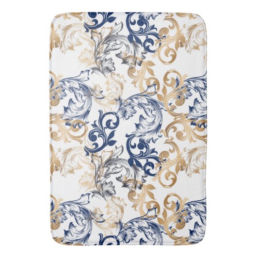 Baroque-Style Retro Classic Pattern Badmat (Voorkant Verticaal)