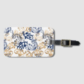 Baroque-Style Retro Classic Pattern  Bagagelabel (Voorkant (horizontaal))