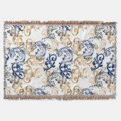 Baroque-Style Retro Classic Pattern Deken (Voorkant)