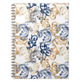 Baroque-Style Retro Classic Pattern  Notitieboek (Voorkant)