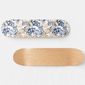Baroque-Style Retro Classic Pattern  Persoonlijk Skateboard (Horizontaal)